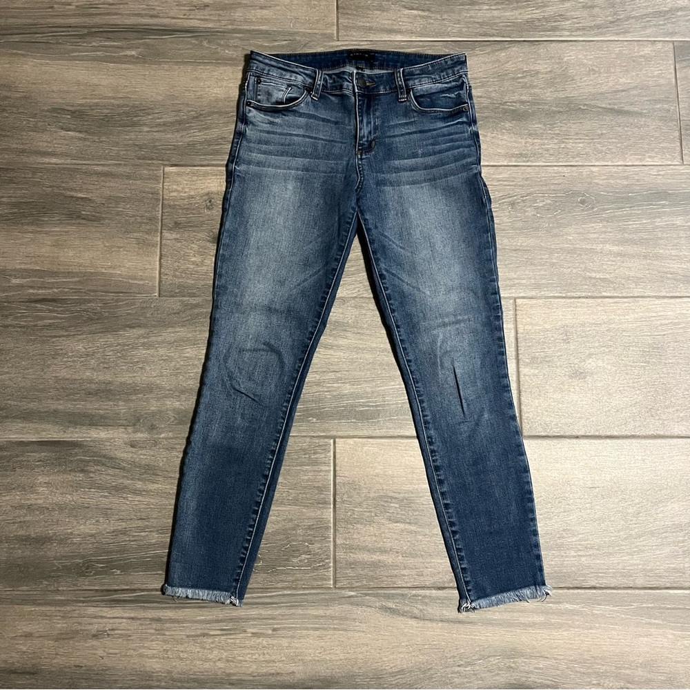 STS Blue Raw Hem Skinny Jeans
